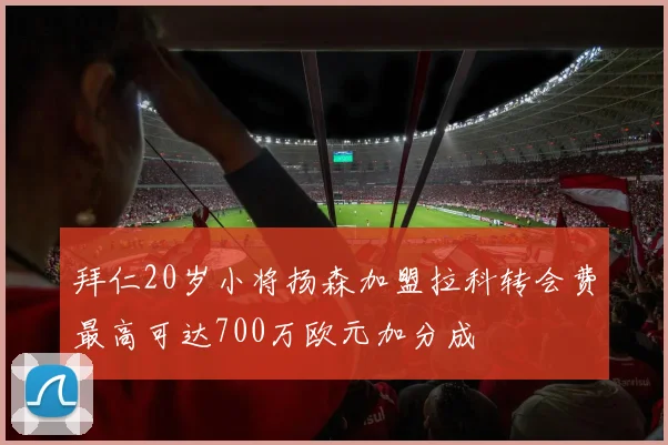 拜仁20岁小将扬森加盟拉科转会费最高可达700万欧元加分成
